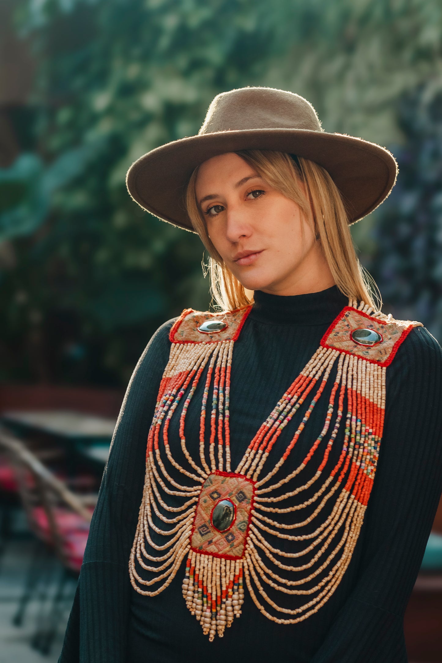 Ceremonial Body Jewelry Handmade for Energetic Alignment – Warrior Goddess, Sol de Tierra