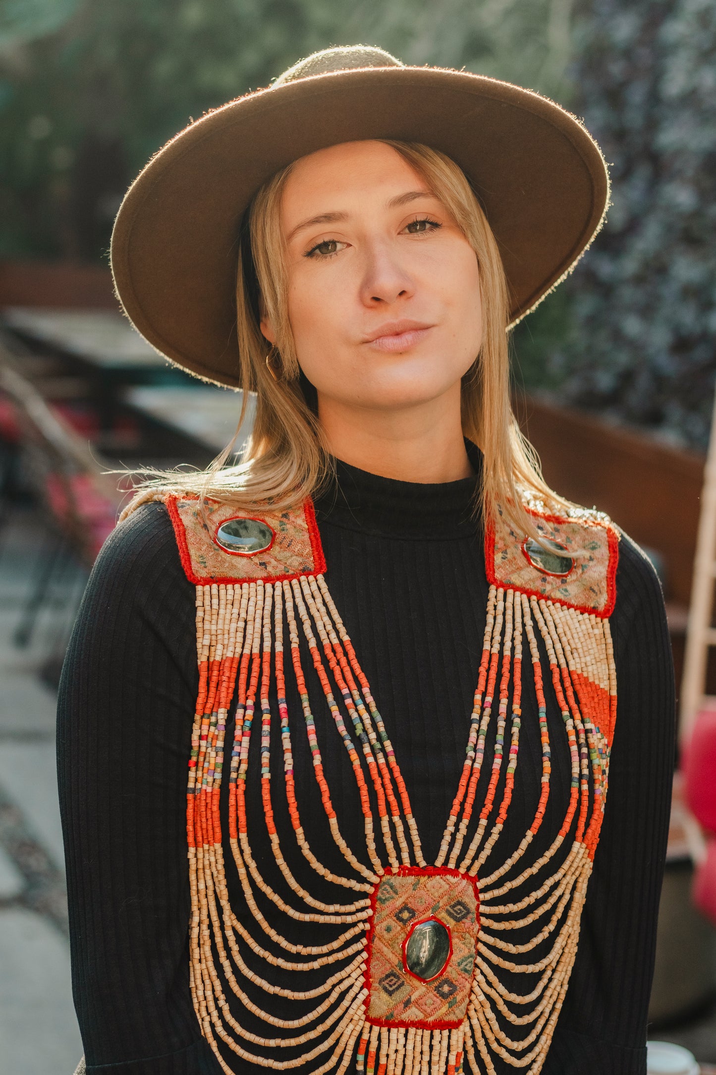 Ceremonial Body Jewelry Handmade for Energetic Alignment – Warrior Goddess, Sol de Tierra