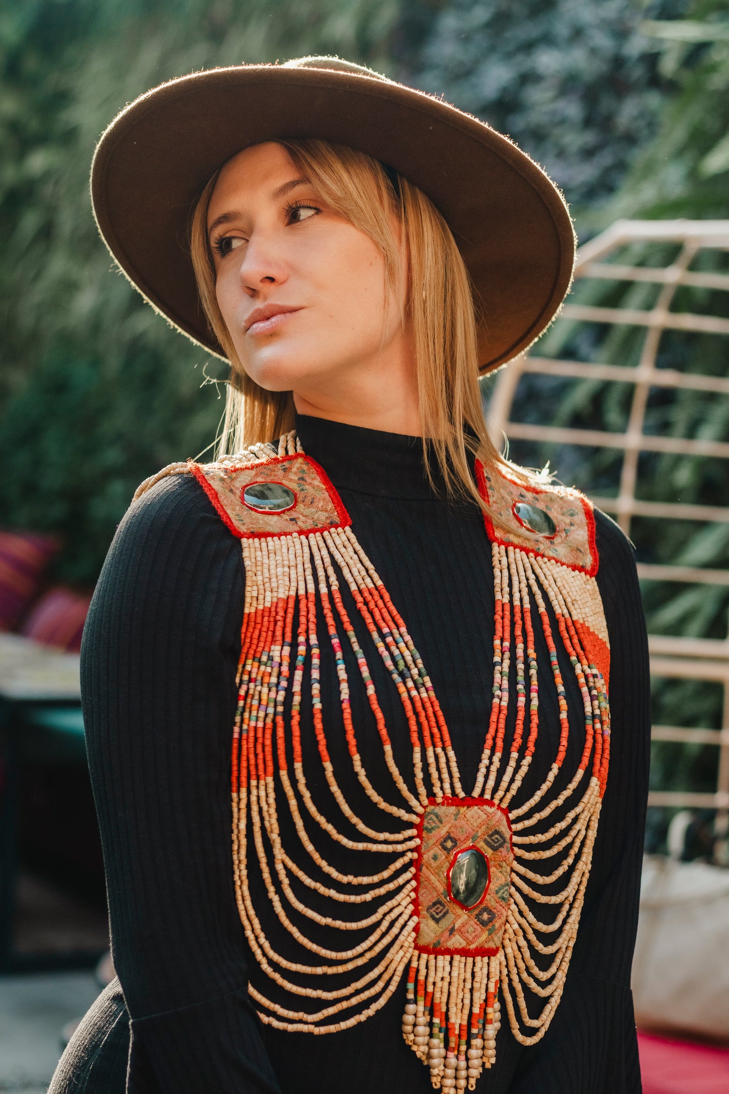 Ceremonial Body Jewelry Handmade for Energetic Alignment – Warrior Goddess, Sol de Tierra