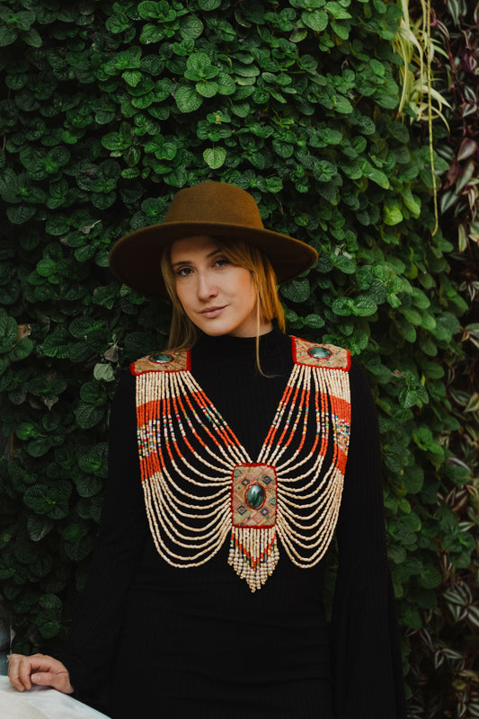 Ceremonial Body Jewelry Handmade for Energetic Alignment – Warrior Goddess, Sol de Tierra