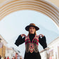 Ceremonial Body Jewelry Ethically Made for Festivals & Energetic Alignment – Warrior Goddess, Golden Fuchsia