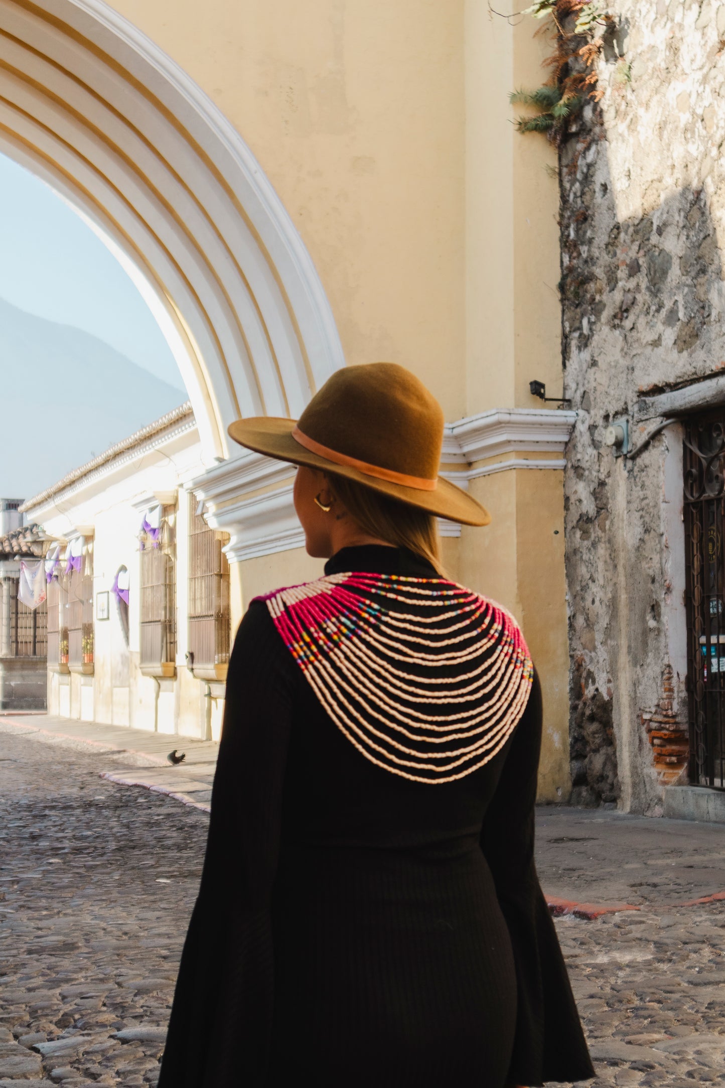 Ceremonial Body Jewelry Ethically Made for Festivals & Energetic Alignment – Warrior Goddess, Golden Fuchsia