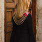Ceremonial Body Jewelry Ethically Made for Festivals & Energetic Alignment – Warrior Goddess, Golden Fuchsia