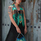Ceremonial Body Jewelry Handmade for Energetic Alignment – Warrior Goddess, Luz de Turquesa