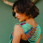 Ceremonial Body Jewelry Ethically Made for Festivals & Energetic Alignment – Warrior Goddess, Balance Esmeralda