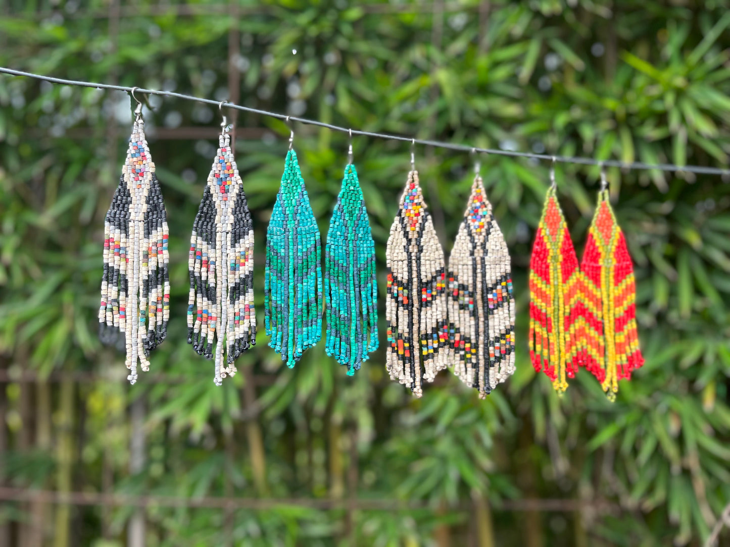 Lightweight Fringe Earrings - Tribu