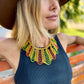 Adjustable Beaded Collar Choker Necklace - 5 color variants