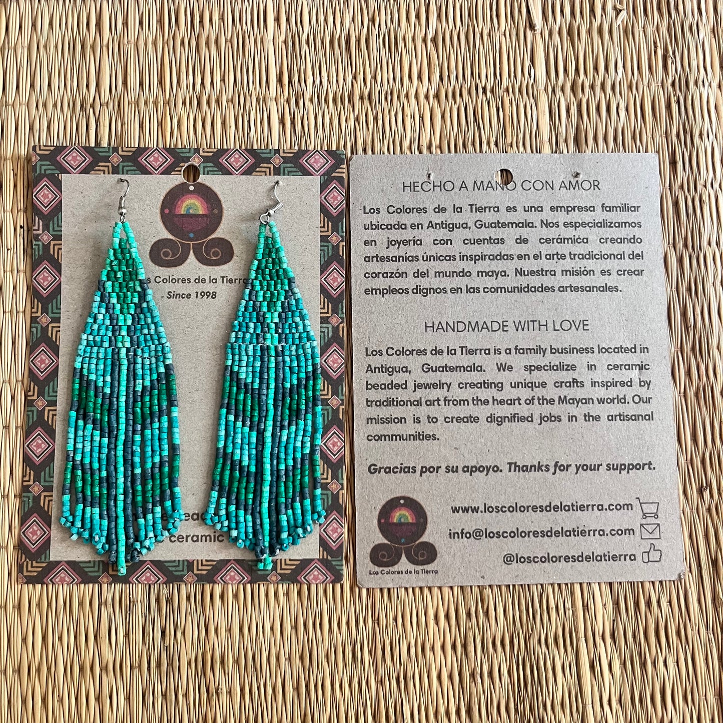 Lightweight Fringe Earrings - Tribu