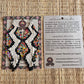 Beaded Fringe Earrings in Boho Zig Zag Design