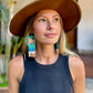 Guatemalan Mayan Textile Statement Earrings with Handmade Clay Beads, medium length turquoise square