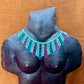 Adjustable Beaded Collar Choker Necklace - 5 color variants