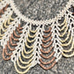 Adjustable Beaded Collar Choker Necklace - 5 color variants