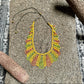 Adjustable Beaded Collar Choker Necklace - 5 color variants