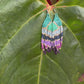 Ultra Lightweight Beaded Earrings in Picasso Inspired Design