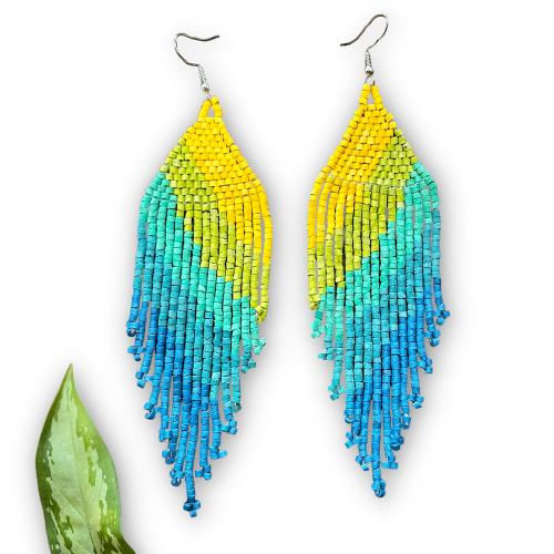 Lightweight, Fringe Earrings - Tikal Synergy