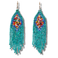 Lightweight, Statement Earrings - "Lean Tikal Diamond"