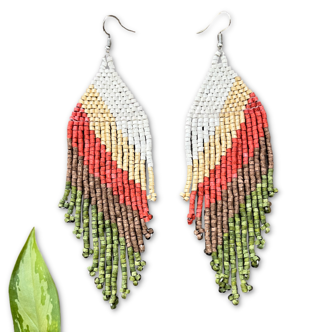 Lightweight, Fringe Earrings - Tikal Synergy