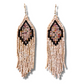 Lightweight, Statement Earrings - "Lean Tikal Diamond"