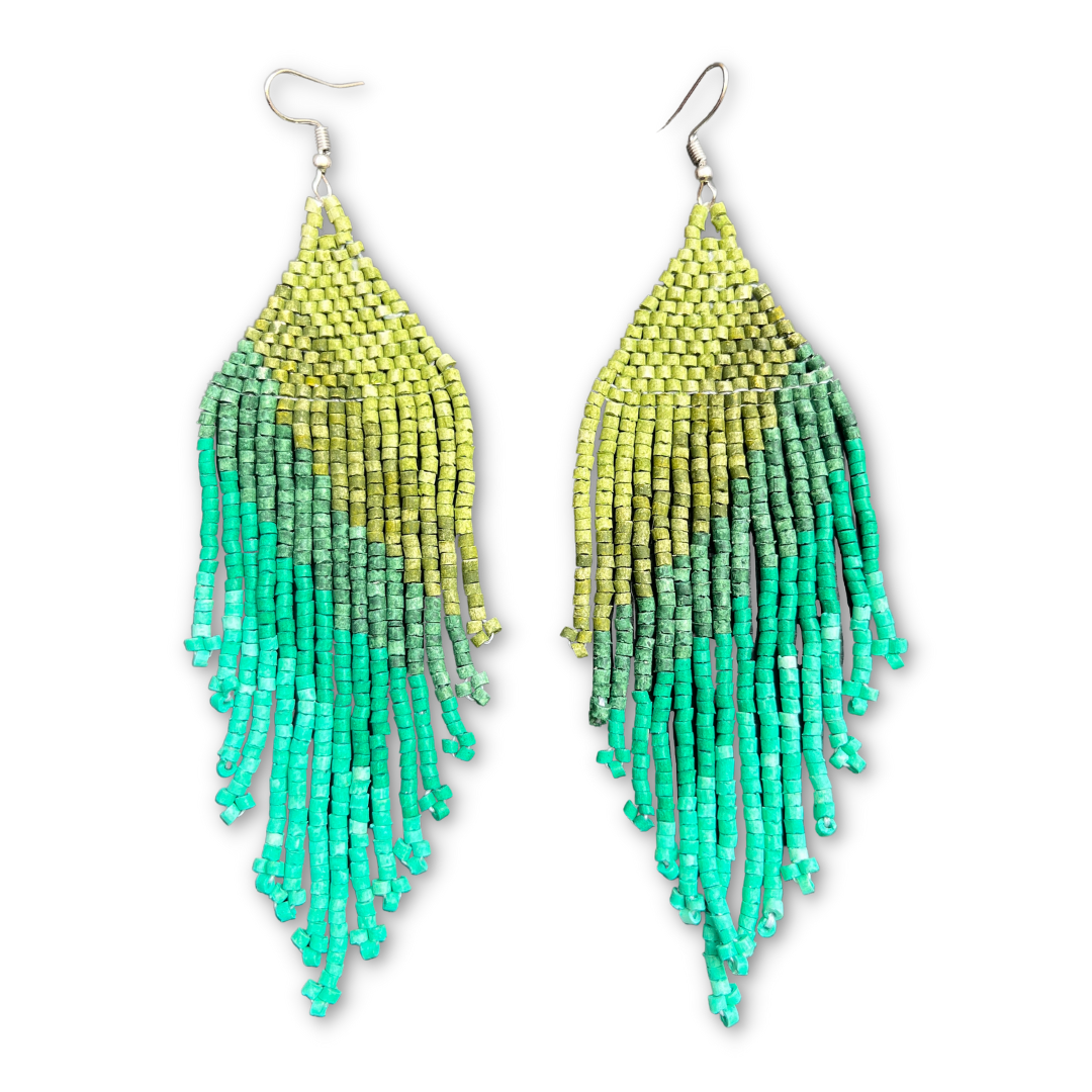 Lightweight, Fringe Earrings - Tikal Synergy