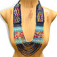 Woven, Vintage Textile Necklaces - "Vintage Patzun Long"