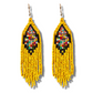 Lightweight, Statement Earrings - "Lean Tikal Diamond"