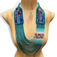 Woven, Vintage Textile Necklaces - "Vintage Patzun Long"