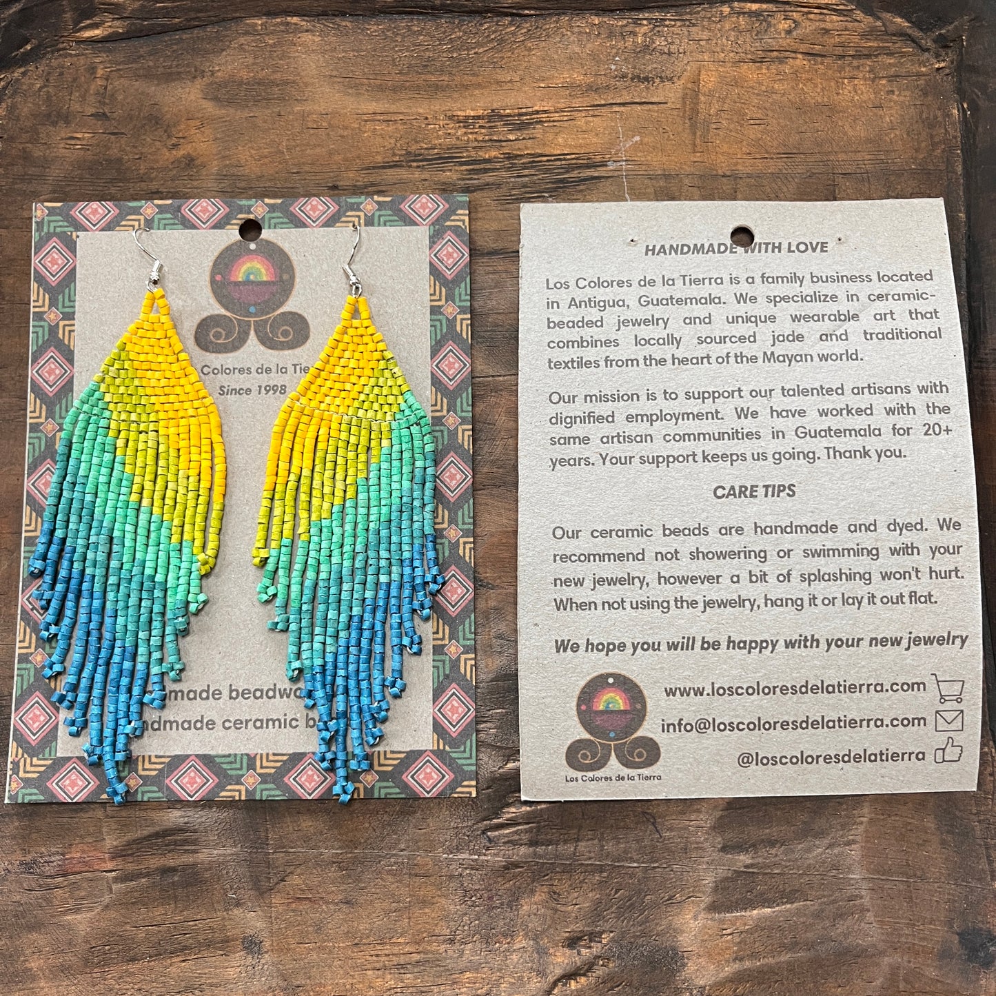 Lightweight, Fringe Earrings - Tikal Synergy