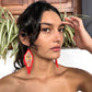 Aretes de cuentas ligeras - "Lean Tikal Diamond"