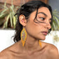 Aretes de cuentas ligeras - "Lean Tikal Diamond"