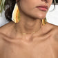 Ultra Lightweight, Beaded Earrings - "Lean Drop Synergy"