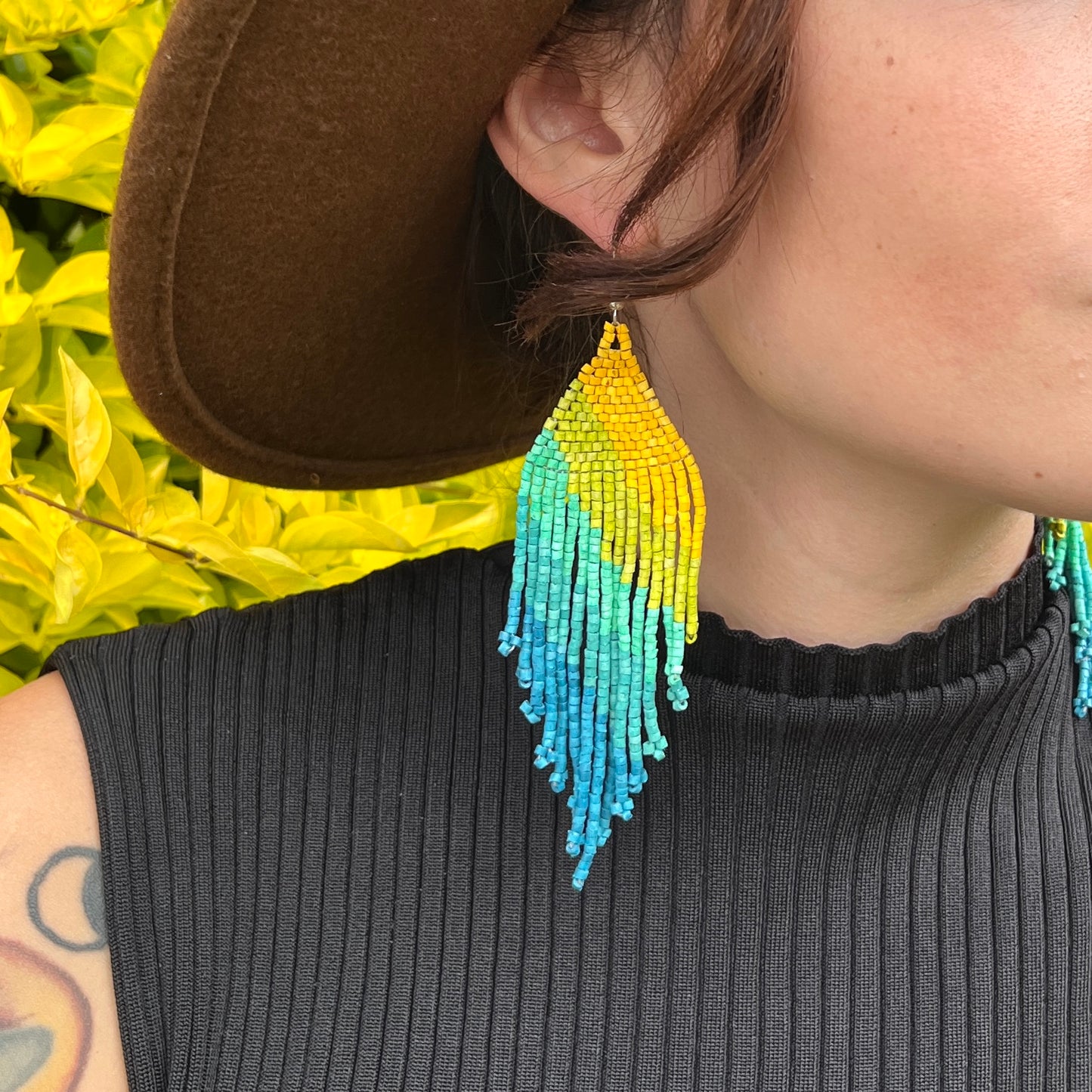 Lightweight, Fringe Earrings - Tikal Synergy