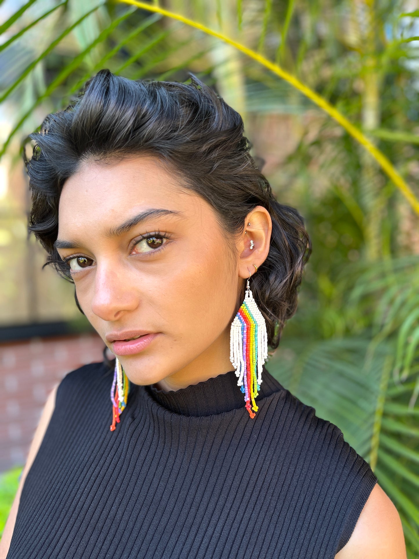 Lightweight, Beaded Earrings 🌈 The Rainbow Collection 🌈