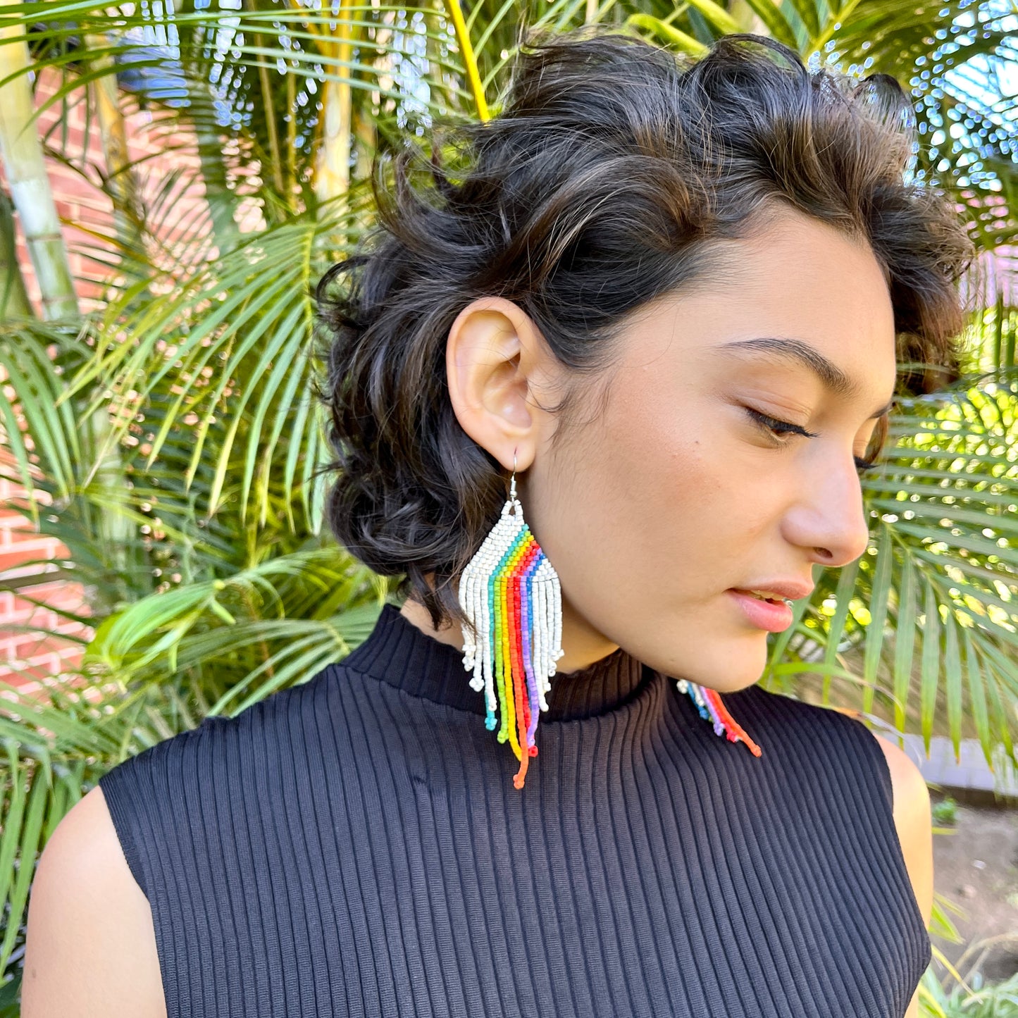 Lightweight, Beaded Earrings 🌈 The Rainbow Collection 🌈