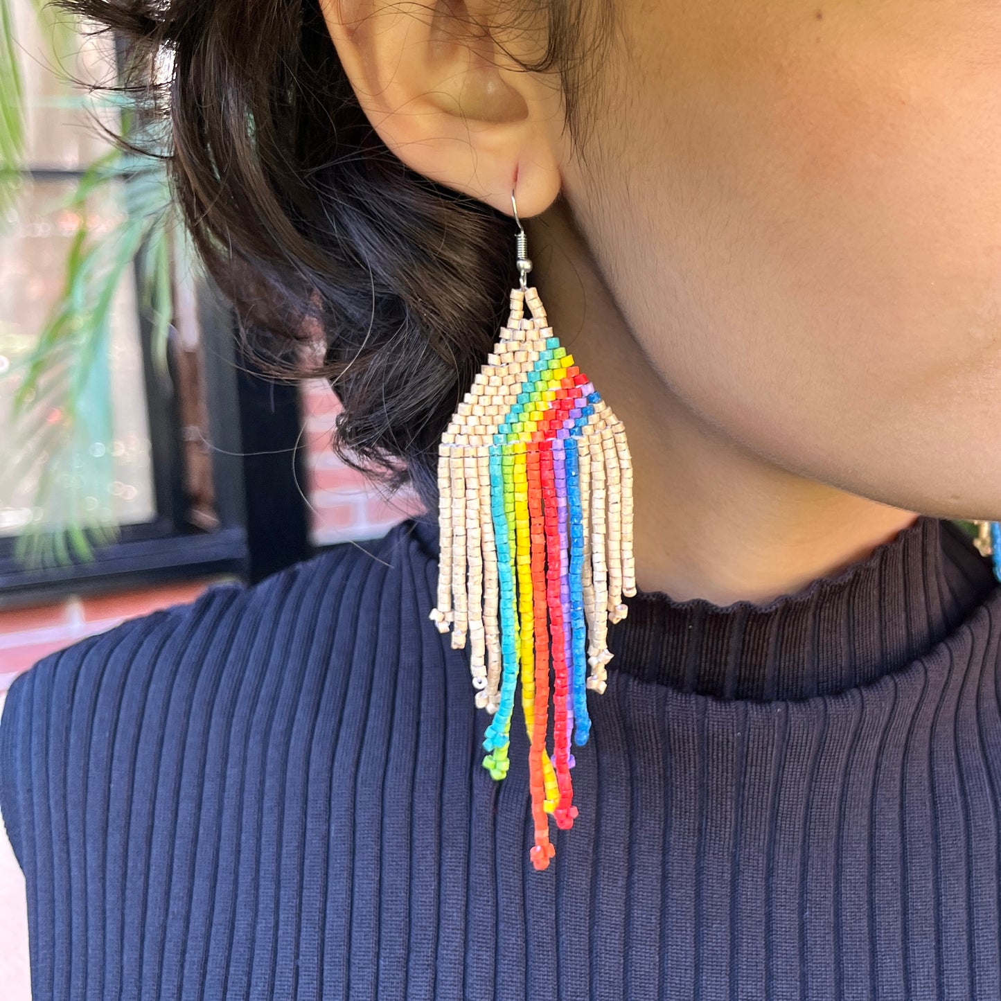 Lightweight, Beaded Earrings 🌈 The Rainbow Collection 🌈