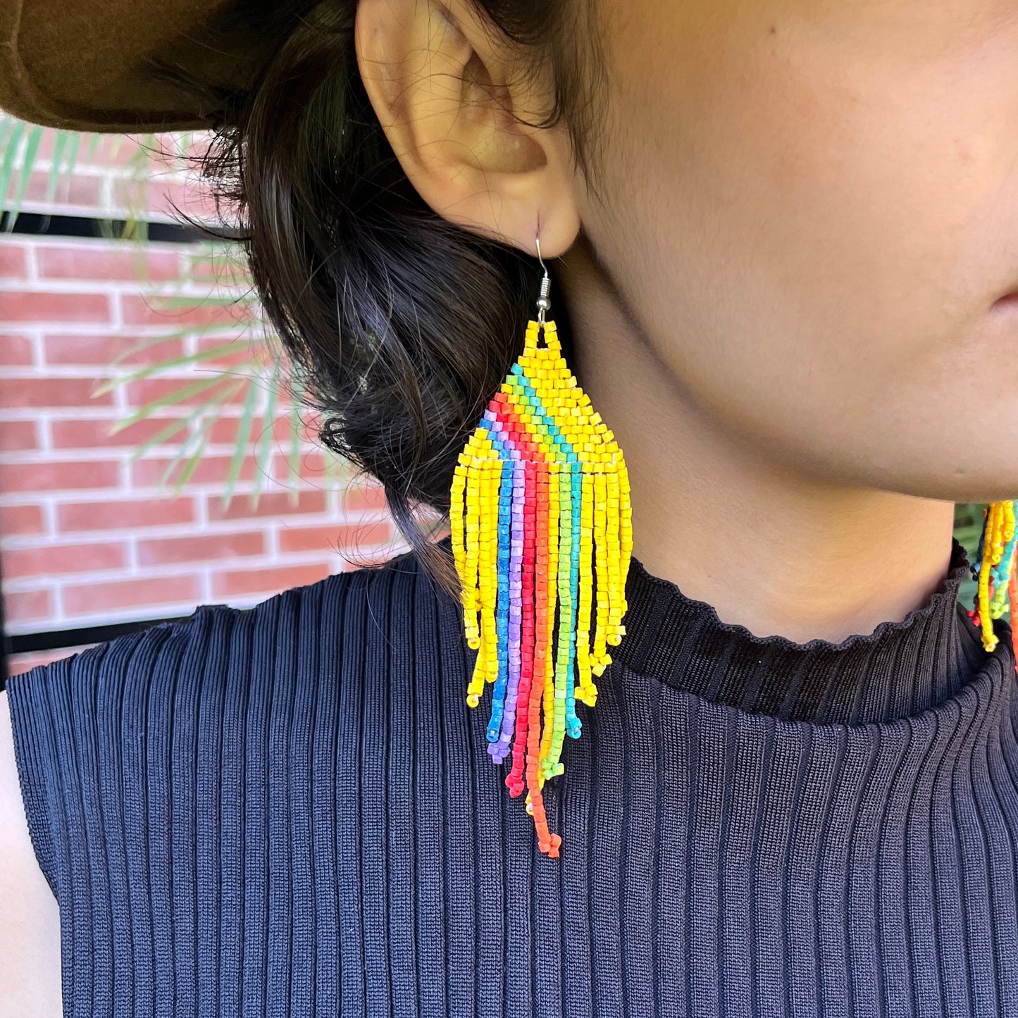 Lightweight, Beaded Earrings 🌈 The Rainbow Collection 🌈