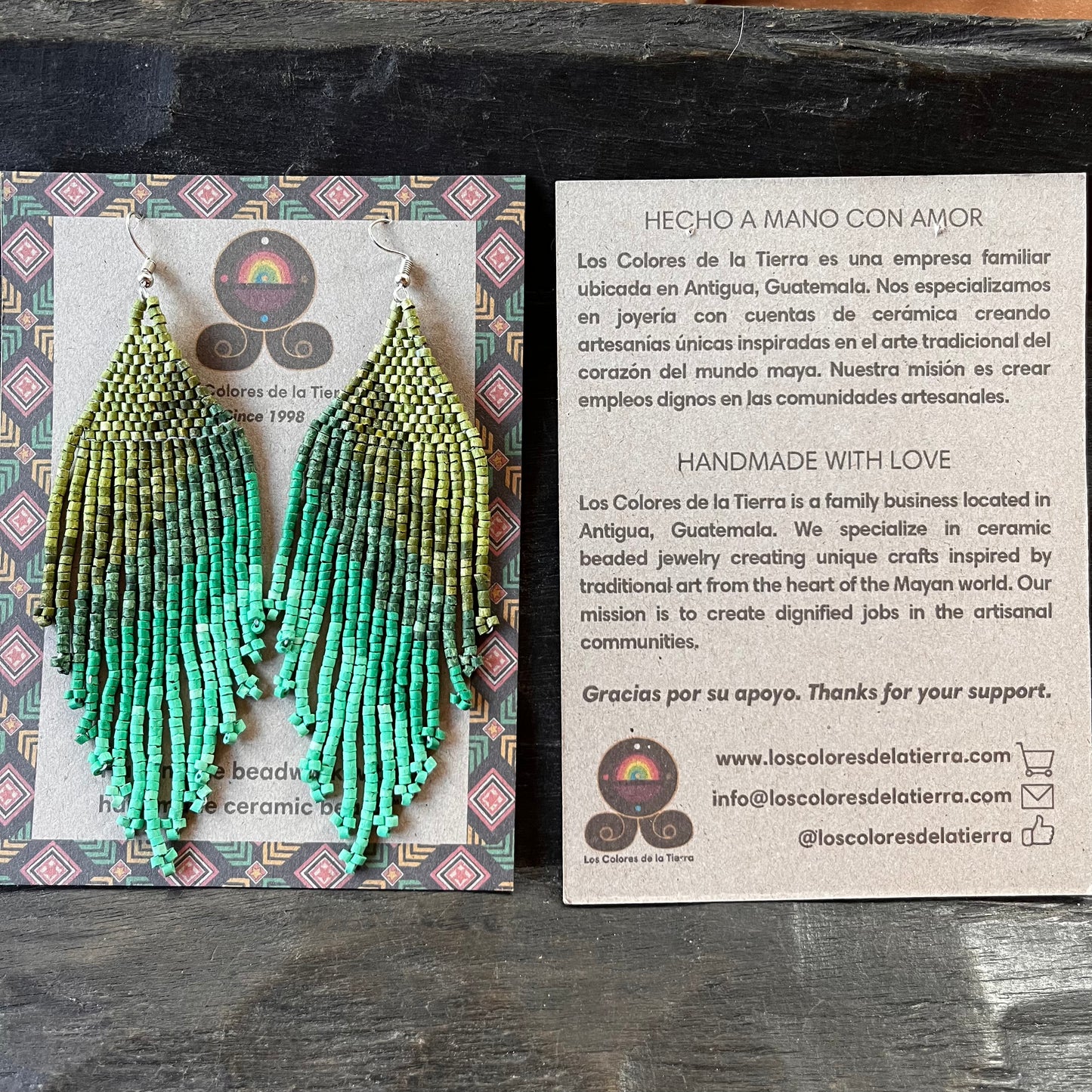 Lightweight, Fringe Earrings - Tikal Synergy