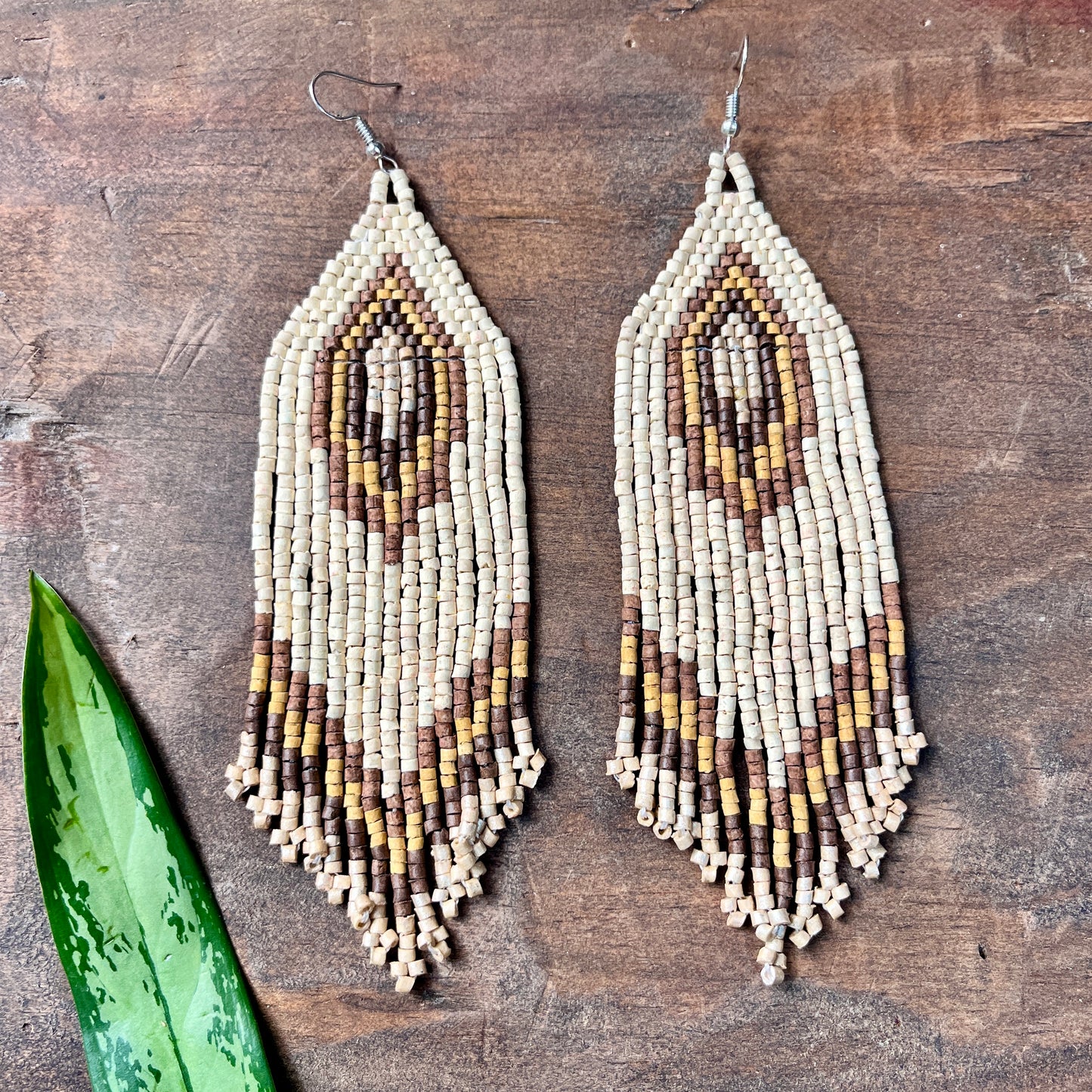 Lightweight Fringe Earrings - Tikal Impacto Diamond