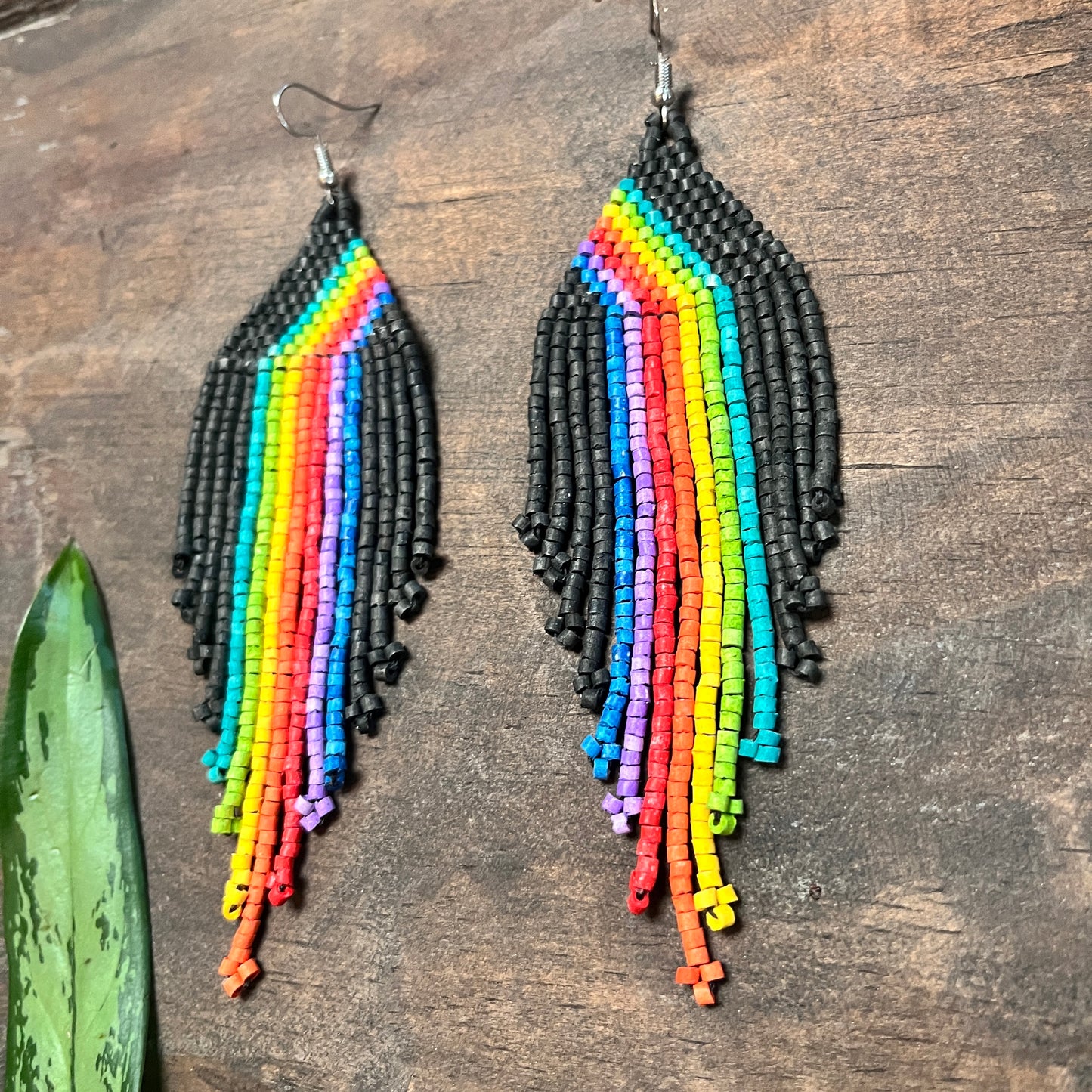 Lightweight, Beaded Earrings 🌈 The Rainbow Collection 🌈