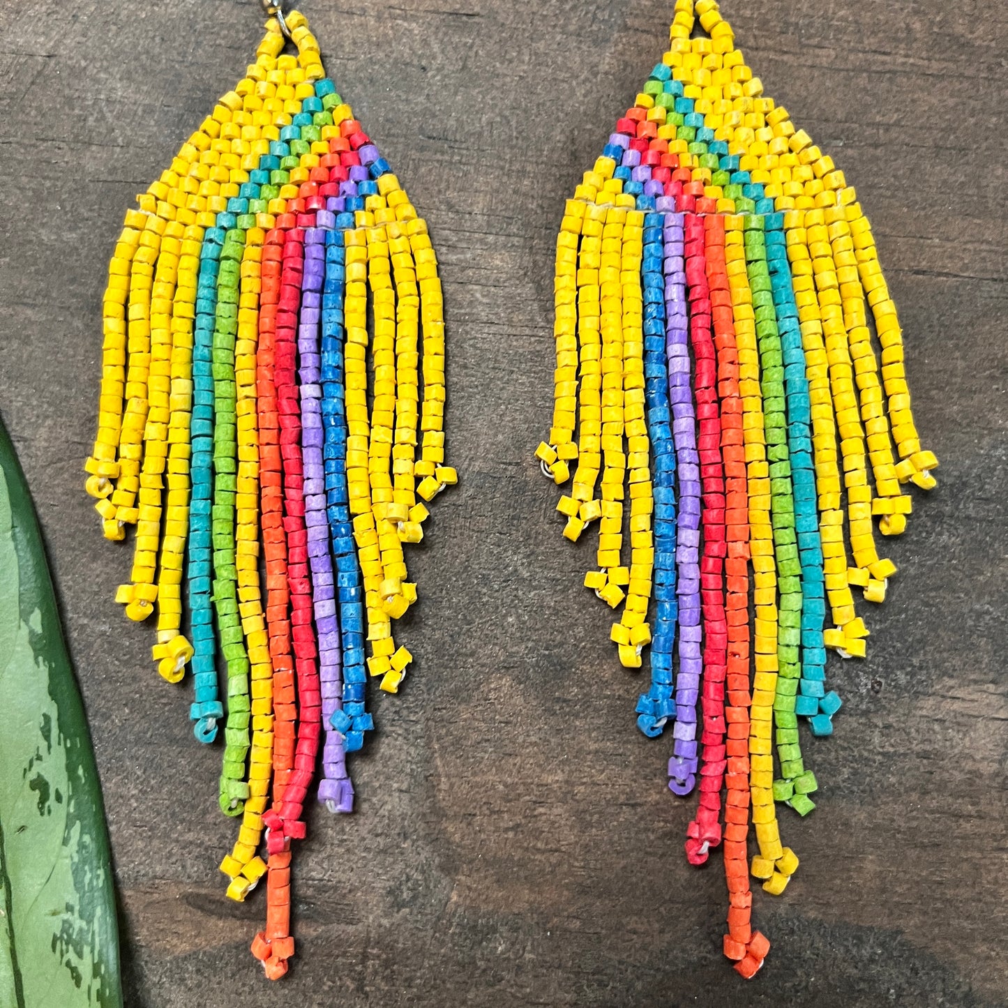 Lightweight, Beaded Earrings 🌈 The Rainbow Collection 🌈