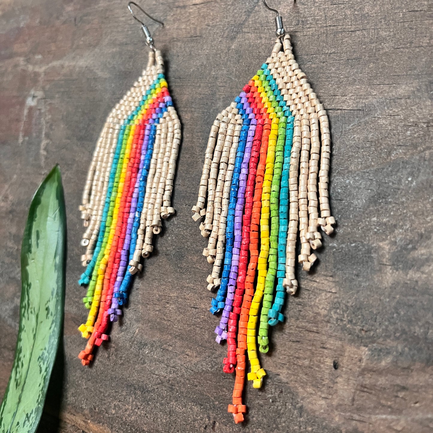 Lightweight, Beaded Earrings 🌈 The Rainbow Collection 🌈