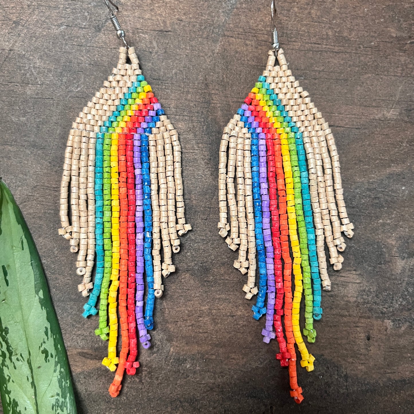 Lightweight, Beaded Earrings 🌈 The Rainbow Collection 🌈