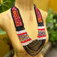 Collares Ceremoniales Tejidos Textiles - "Aguacatán Largos"