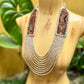 Woven, Vintage Textile Necklaces - "Vintage Patzun Long"
