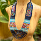 Woven, Vintage Textile Necklaces - "Vintage Patzun Long"