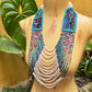 Woven, Vintage Textile Necklaces - "Vintage Patzun Long"