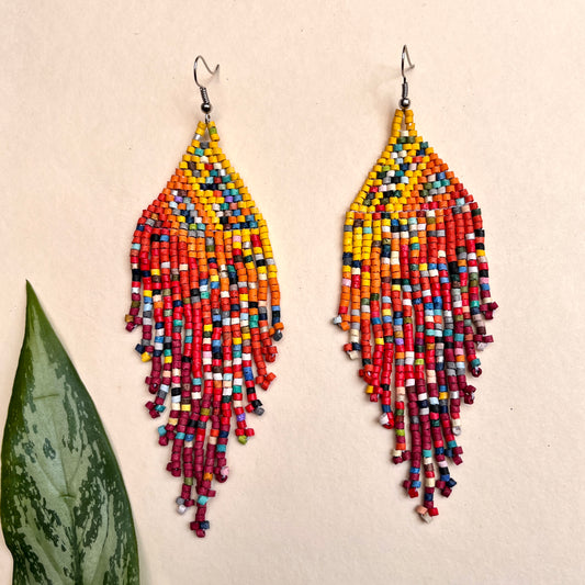 Aretes Llamativos Ligeros - "Lean Tikal Synergy Rainbow"