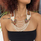 Woven, Vintage Textile Necklaces - "Vintage Patzun Long"