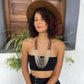 Woven, Vintage Textile Necklaces - "Vintage Patzun Long"