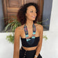 Woven, Vintage Textile Necklaces - "Vintage Patzun Long"