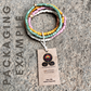 Clay beaded bracelets, elastic - "Solidarity Pack"